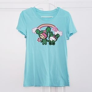 3/$10 TOKIDOKI x HELLO KITTY Tshirt L